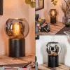 Koyoto Boule lumineuse, Lampe de bureau, Lampe à poser Chrome, Fumé, 1 lumière