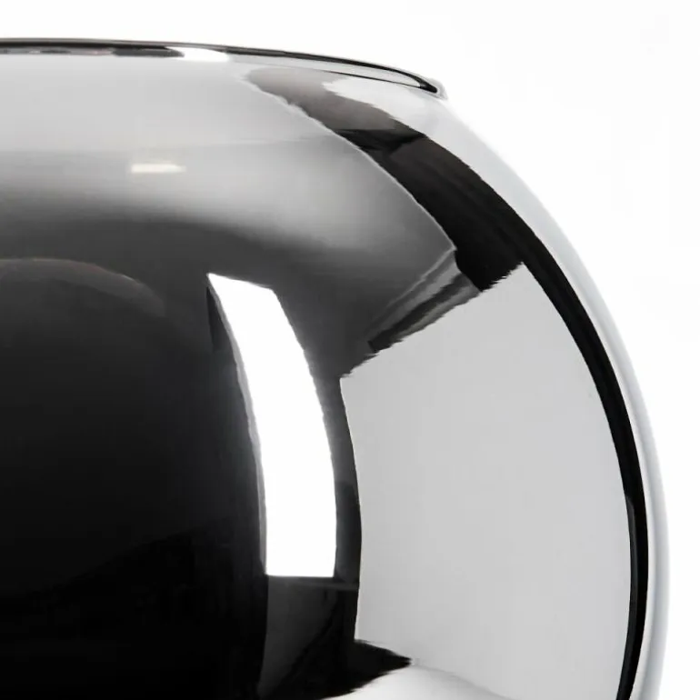 Koyoto Boule lumineuse, Lampe de bureau, Lampe à poser Chrome, Fumé, 1 lumière