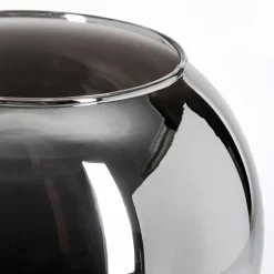 Koyoto Boule lumineuse, Lampe de bureau, Lampe à poser Chrome, Fumé, 1 lumière