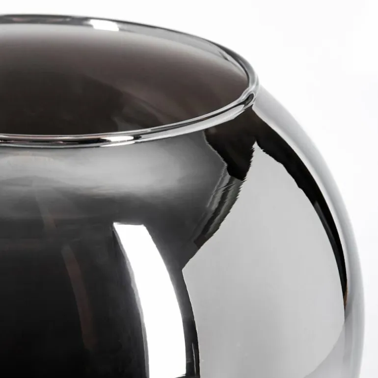 Koyoto Boule lumineuse, Lampe de bureau, Lampe à poser Chrome, Fumé, 1 lumière