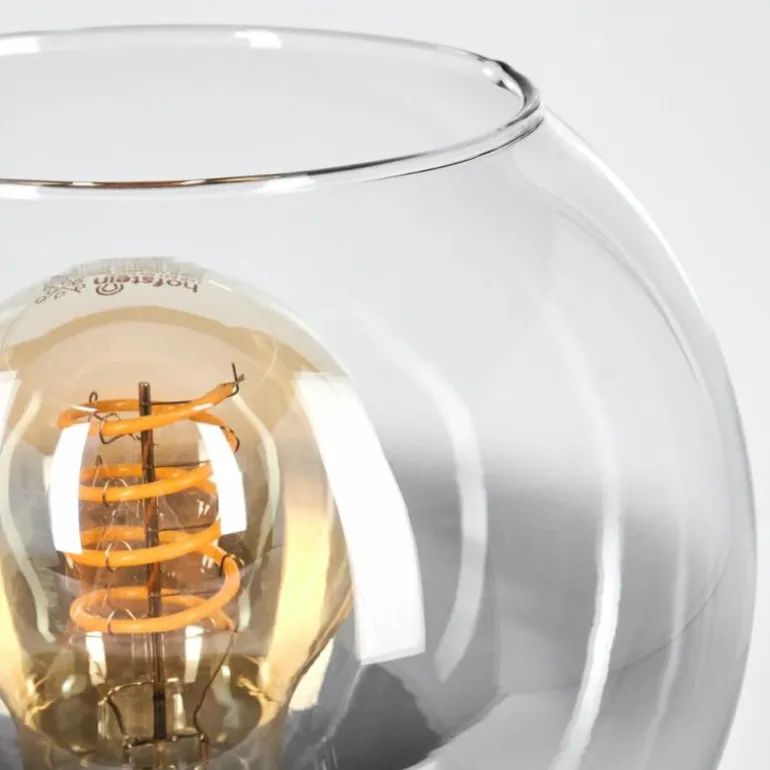 Koyoto Boule lumineuse, Lampe de bureau, Lampe à poser Clair, Fumé, 1 lumière
