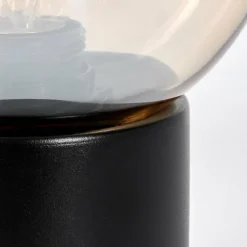 Koyoto Boule lumineuse, Lampe de bureau, Lampe à poser Ambre, Clair, 1 lumière