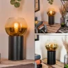 Koyoto Boule lumineuse, Lampe de bureau, Lampe à poser Or, Clair, 1 lumière