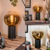 Koyoto Boule lumineuse, Lampe de bureau, Lampe à poser Or, Clair, 1 lumière