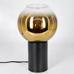 Koyoto Boule lumineuse, Lampe de bureau, Lampe à poser Or, Clair, 1 lumière