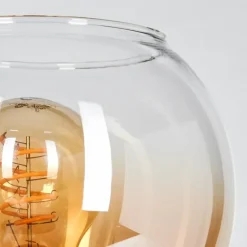 Koyoto Boule lumineuse, Lampe de bureau, Lampe à poser Ambre, Clair, 1 lumière