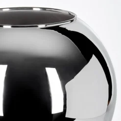 Koyoto Boule lumineuse, Lampe de bureau, Lampe à poser Chrome, Fumé, 1 lumière