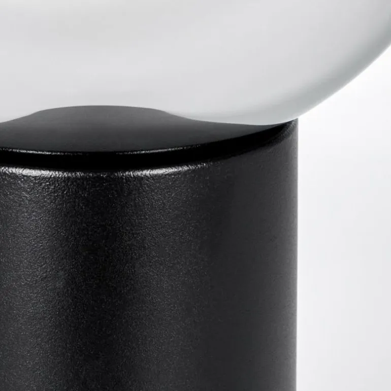 Koyoto Boule lumineuse, Lampe de bureau, Lampe à poser Chrome, Fumé, 1 lumière