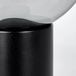 Koyoto Boule lumineuse, Lampe de bureau, Lampe à poser Clair, Fumé, 1 lumière