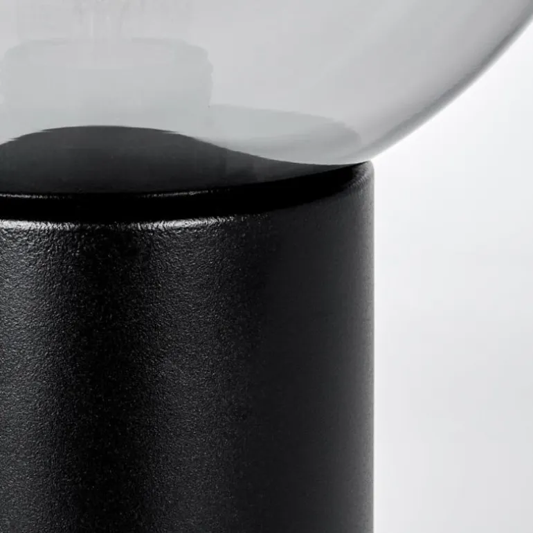 Koyoto Boule lumineuse, Lampe de bureau, Lampe à poser Clair, Fumé, 1 lumière