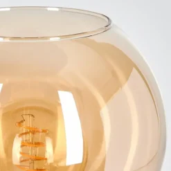 Koyoto Boule lumineuse, Lampe de bureau, Lampe à poser Ambre, 1 lumière