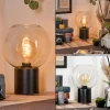 Koyoto Boule lumineuse, Lampe de bureau, Lampe à poser 20 cm Clair, 1 lumière