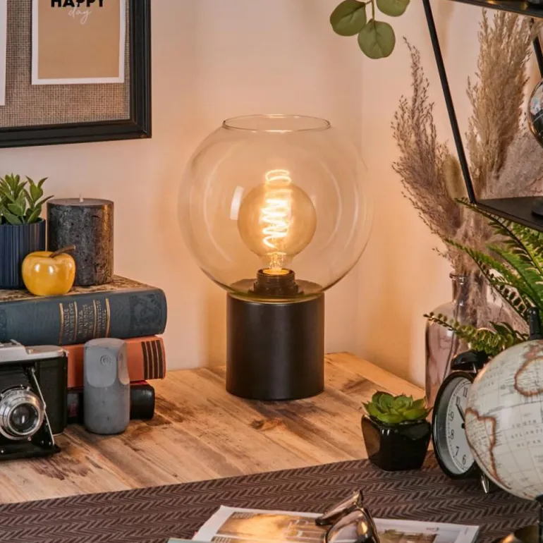 Koyoto Boule lumineuse, Lampe de bureau, Lampe à poser 20 cm Clair, 1 lumière