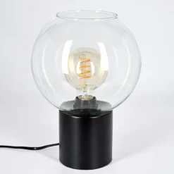 Koyoto Boule lumineuse, Lampe de bureau, Lampe à poser 20 cm Clair, 1 lumière