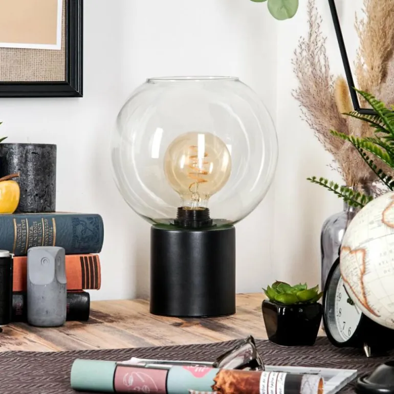 Koyoto Boule lumineuse, Lampe de bureau, Lampe à poser 20 cm Clair, 1 lumière
