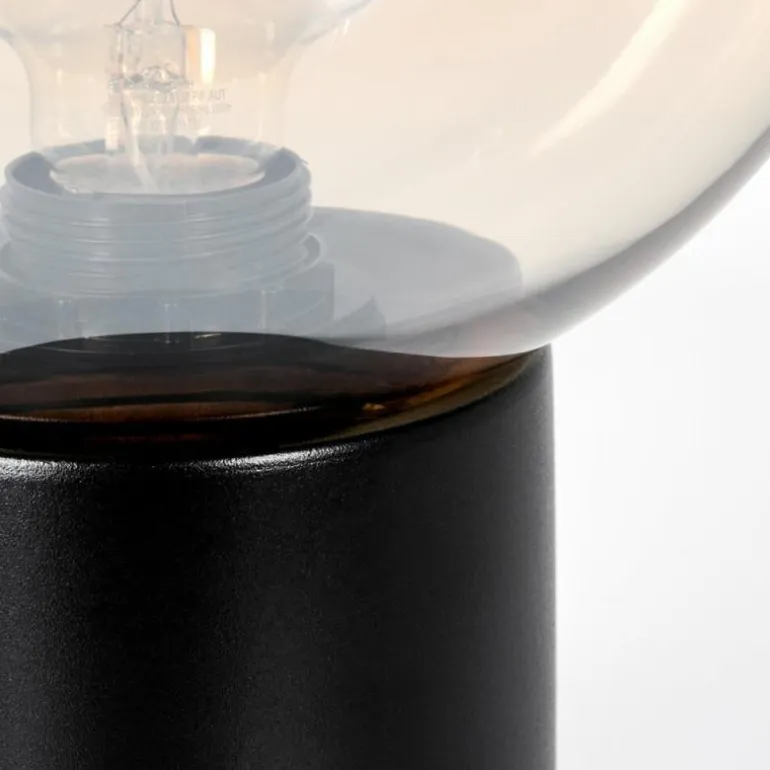 Koyoto Boule lumineuse, Lampe de bureau, Lampe à poser 20 cm Ambre, Clair, 1 lumière