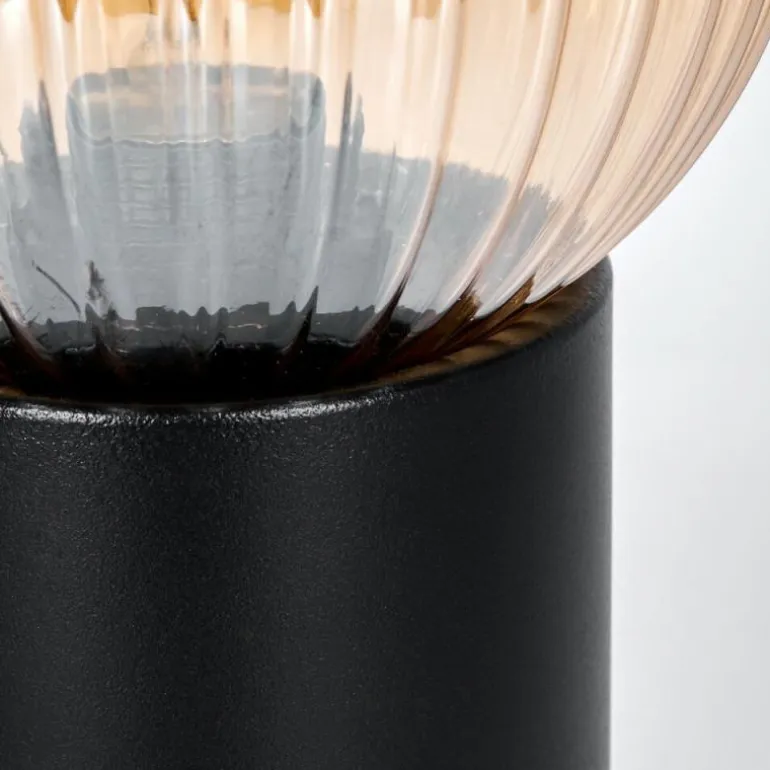 Koyoto Boule lumineuse, Lampe de bureau, Lampe à poser Ambre, 1 lumière