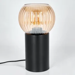 Koyoto Boule lumineuse, Lampe de bureau, Lampe à poser Ambre, 1 lumière