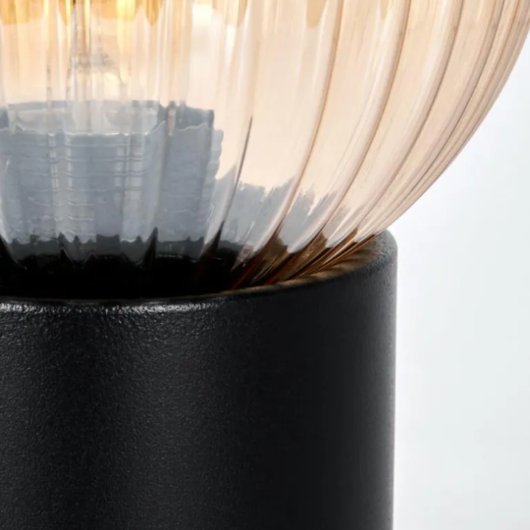 Koyoto Boule lumineuse, Lampe de bureau, Lampe à poser Ambre, Clair, 1 lumière