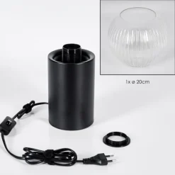 Koyoto Boule lumineuse, Lampe de bureau, Lampe à poser Clair, 1 lumière