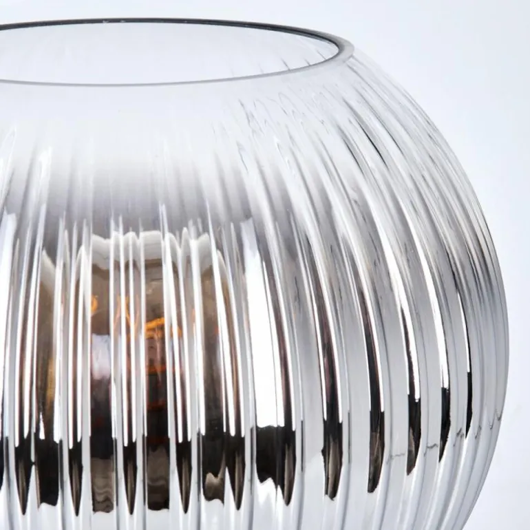 Koyoto Boule lumineuse, Lampe de bureau, Lampe à poser Clair, Fumé, 1 lumière
