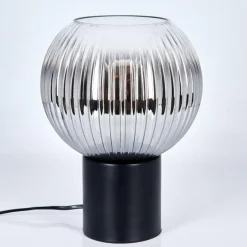 Koyoto Boule lumineuse, Lampe de bureau, Lampe à poser Clair, Fumé, 1 lumière