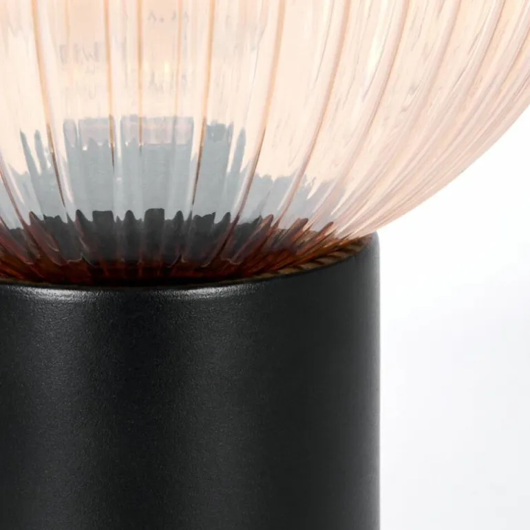 Koyoto Boule lumineuse, Lampe de bureau, Lampe à poser Ambre, 1 lumière
