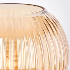 Koyoto Boule lumineuse, Lampe de bureau, Lampe à poser 11 cm Ambre, 1 lumière