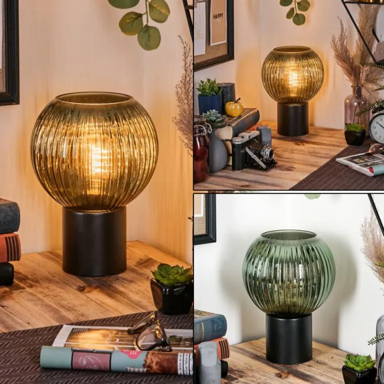 Koyoto Boule lumineuse, Lampe de bureau, Lampe à poser Vert, 1 lumière