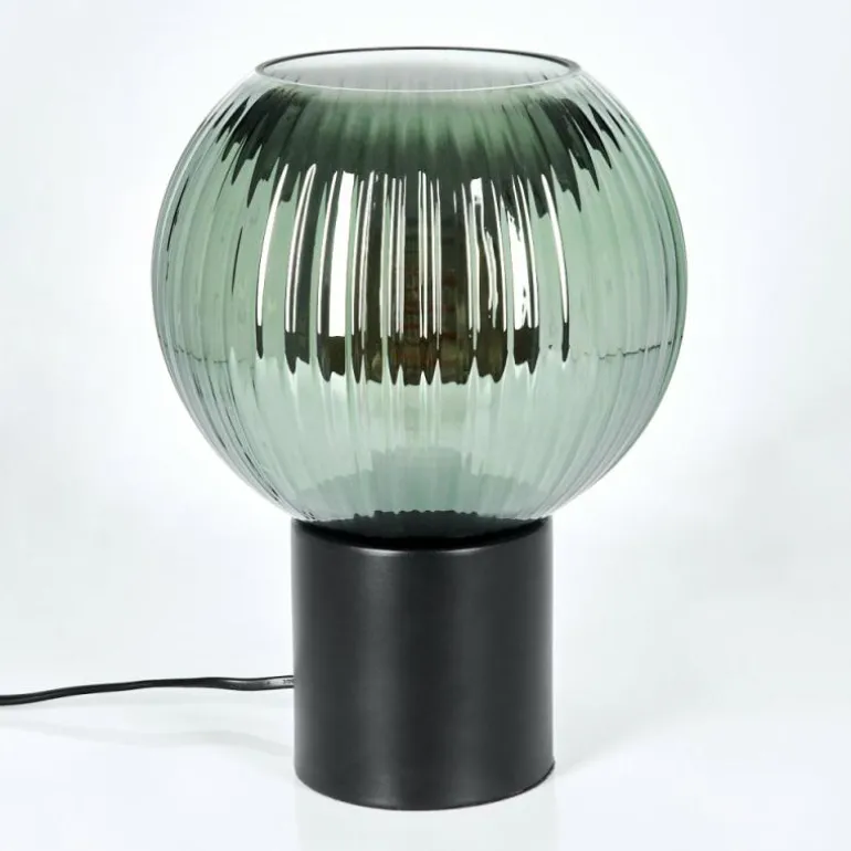 Koyoto Boule lumineuse, Lampe de bureau, Lampe à poser Vert, 1 lumière