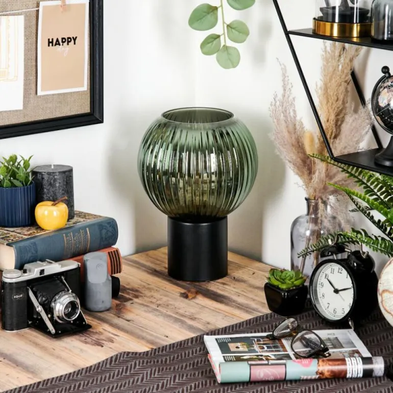 Koyoto Boule lumineuse, Lampe de bureau, Lampe à poser Vert, 1 lumière