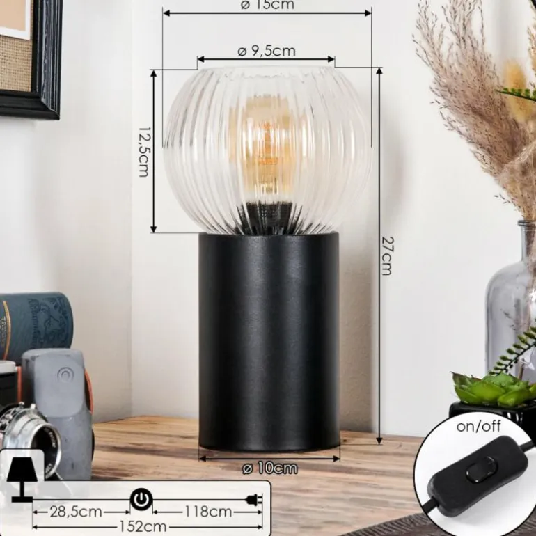 Koyoto Boule lumineuse, Lampe de bureau, Lampe à poser Clair, 1 lumière