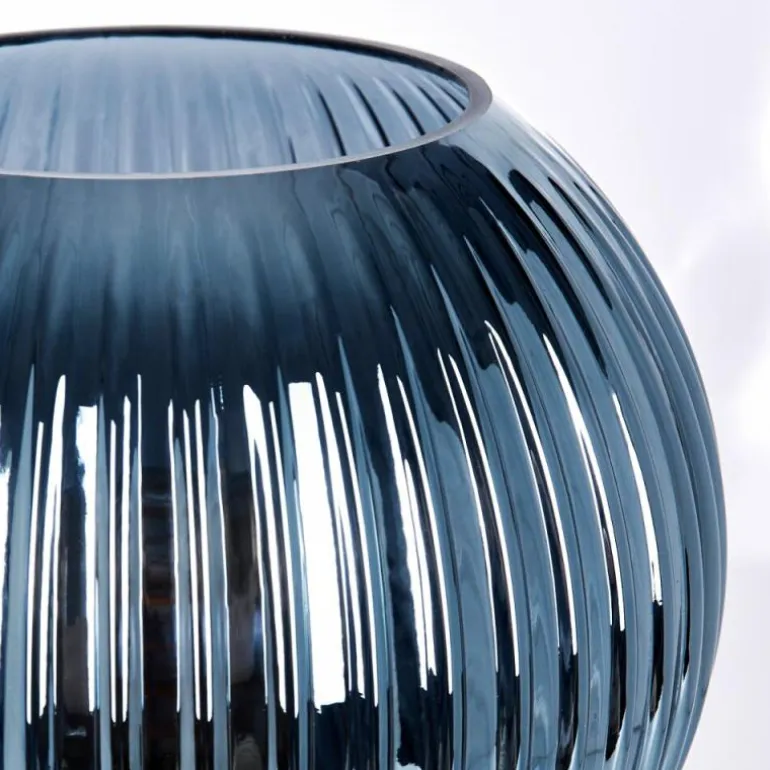 Koyoto Boule lumineuse, Lampe de bureau, Lampe à poser 20 cm Bleu, 1 lumière