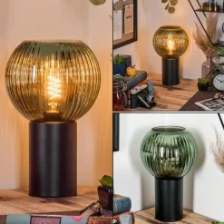 Koyoto Boule lumineuse, Lampe de bureau, Lampe à poser 20 cm Vert, 1 lumière