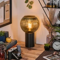 Koyoto Boule lumineuse, Lampe de bureau, Lampe à poser 20 cm Vert, 1 lumière