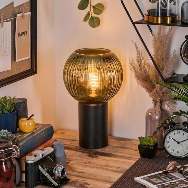 Koyoto Boule lumineuse, Lampe de bureau, Lampe à poser 20 cm Vert, 1 lumière
