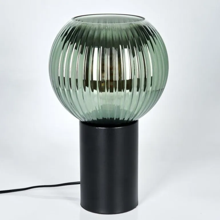Koyoto Boule lumineuse, Lampe de bureau, Lampe à poser 20 cm Vert, 1 lumière