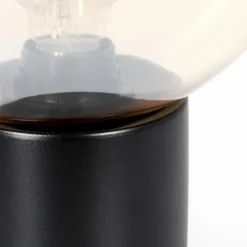 Koyoto Boule lumineuse, Lampe de bureau, Lampe à poser 20 cm Ambre, 1 lumière