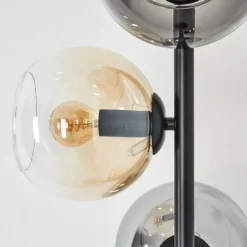 Koyoto Lampadaire 31 cm Ambre, Clair, Fumé, 4 lumières