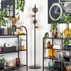 Koyoto Lampadaire 31 cm Ambre, Clair, Fumé, 4 lumières