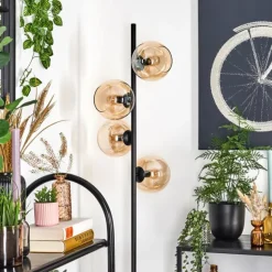 Koyoto Lampadaire 31 cm Ambre, 4 lumières