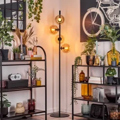 Koyoto Lampadaire 31 cm Ambre, 4 lumières