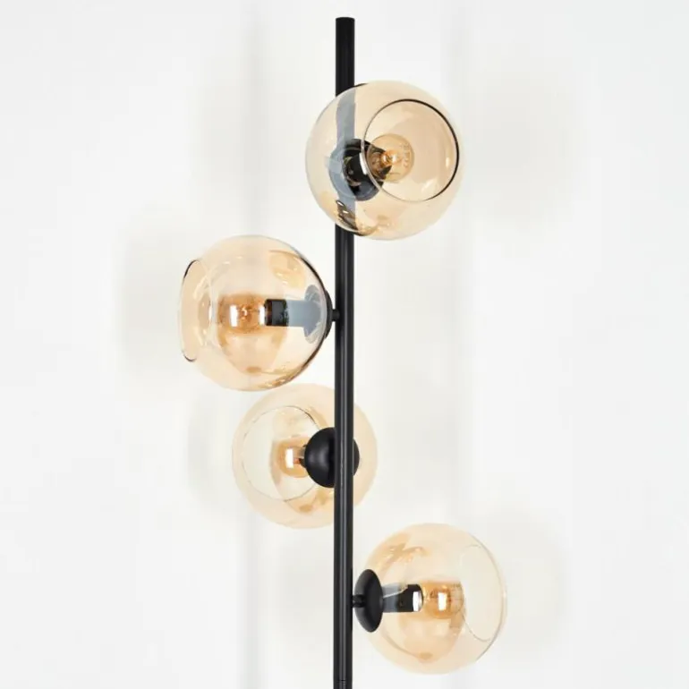 Koyoto Lampadaire 31 cm Ambre, 4 lumières