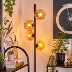 Koyoto Lampadaire 31 cm Ambre, 4 lumières