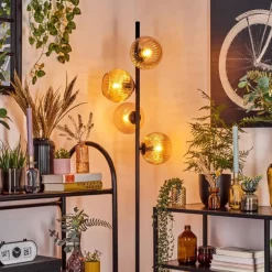 Koyoto Lampadaire 31 cm Ambre, 4 lumières