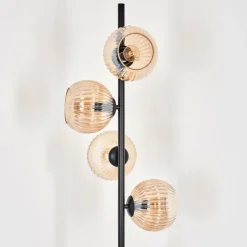 Koyoto Lampadaire 31 cm Ambre, 4 lumières