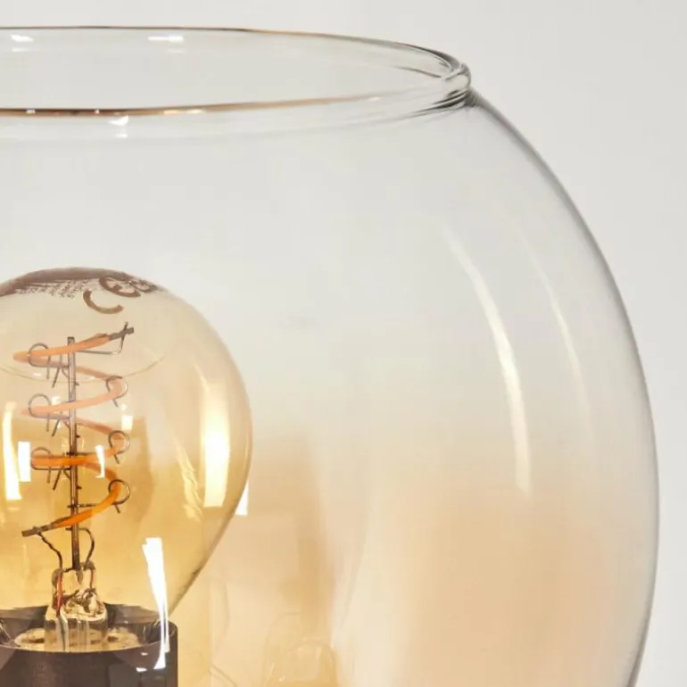 Koyoto Lampadaire 30 cm Ambre, Clair, Fumé, 4 lumières