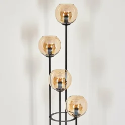 Koyoto Lampadaire 30 cm Ambre, 4 lumières