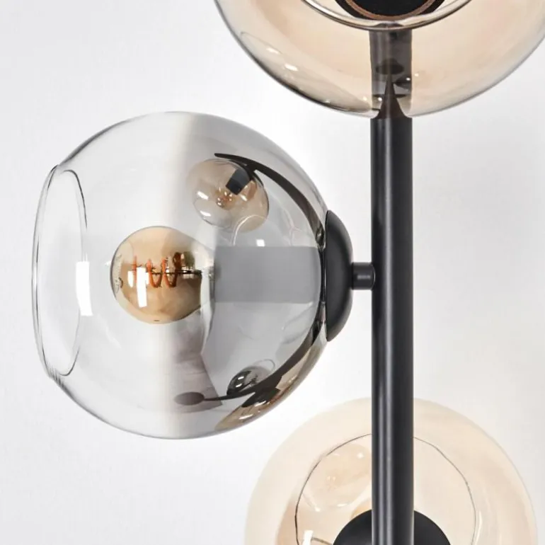 Koyoto Lampadaire 31 cm Ambre, Clair, Fumé, 4 lumières