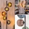 Koyoto Lampadaire 33 cm Bleu, Vert, Cuivré, 5 lumières